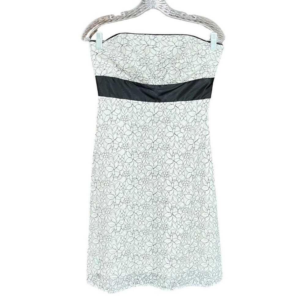 White House Black Market Elegant Cream Dress